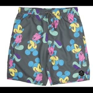 Neff x Disney XXL Men’s Swim Trunks Pastel All Over Print